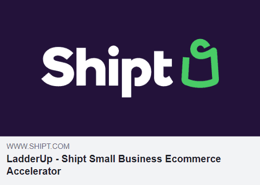 LadderUp – Shipt Small Business Ecommerce Accelerator
